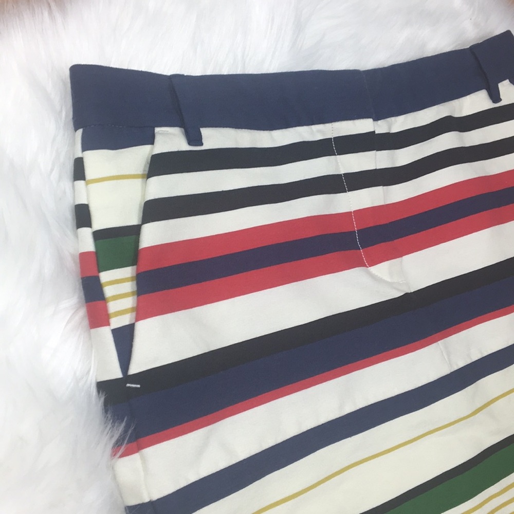 J. Crew Multistripe Mini Skirt | Size 6 - Picture 3 of 7